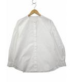C/Ny ブロード ノーカラー シャツ 5(L) WHITE(ホワイト) 春秋