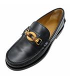 グッチ GUCCI 658858 レザー バンブー ローファー 36(23cm) BLACK(ブラック)
