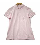 ストレッチ カノコ ポロシャツ M ピンク