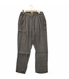 パドカレ pas de calais リネン レーヨン テーパードパンツ 36 GREIGE グレージュ 13-80-8426-180