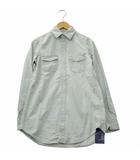 シップス SHIPS フラップポケット ボタンアップ コットン 長袖 デニムシャツ O INDIGO インディゴ 311-11-1280-7299