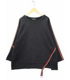 裏起毛 スウェット トレーナー FREE BLACK(BLACK) 秋冬