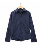 シュリセル SCHLUSSEL ワイヤー入り ストレッチシャツ インディゴ 2 (M)