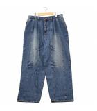 レフラー LEFLAH TWO TUCK BALLON DENIM 2タック バルーン デニムパンツ ジーンズ XL INDIGOインディゴ