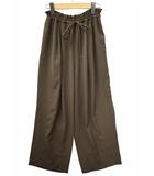 イェッカヴェッカ YECCA VECCA サイドライン イージー ワイドパンツ F BROWN(ブラウン)