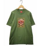 Barong Patch S/S Top クルーネック バロン パッチ 半袖 Tシャツ L OLIVE(オリーブ)