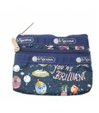 レスポートサック LesportSAC COSMETIC CLUTCH コスメティッククラッチ ミニポーチ NAVY ネイビー