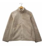 ユニクロ UNIQLO ファーリーフリース フルジップジャケット M ベージュ
