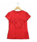 クルーネック ロゴプリント 半袖 カットソー 42 RED レッド 937 903 695 872