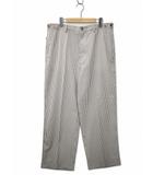 ビームスプラス BEAMS+ 2025SS IVY Wide Wool Stripe ワイド ウール ストライプ トラウザーズ パンツ スラックス XL BROWN(ブラウン)