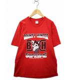 Supreme×BOUNTY HUNTER シュプリーム×バウンティハンター Wolf Tee クルーネック ウルフ プリント 半袖 Tシャツ L RED(レッド)
