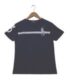 ポロ バイ ラルフローレン Polo by Ralph Lauren プリント 半袖 クルーネック コットン Tシャツ 140 NAVY ネイビー
