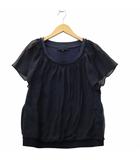 ラウンドネック ノースリーブ カットソー 2 NAVY ネイビー AB153-18644