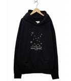 メゾンマルジェラ 1 Maison Margiela 1 オーバーサイズ カレンダー グラフィック スウェット パーカー S BLACK(ブラック)