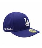 ニューエラ NEW ERA 58.7cm 59FIFTY MLB Old English ロサンゼルス ドジャース キャップ 帽子 7 3/8 ダークロイヤル