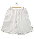 ステューシー STUSSY ウエストゴム ドローコード イージー ショートパンツ L WHITE ホワイト