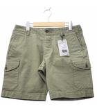 トッドスナイダー TODD SNYDER コットン ボタンフライ ショートカーゴパンツ ショーツ 28 KHAKI カーキ 577-6140014