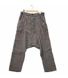 パドカレ pas de calais リネン ブレンド サルエルパンツ 36 GREIGE グレージュ 13-80-8407