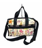 レスポートサック LesportSAC × Sara Schwartz ボストンバッグ ショルダーバッグ