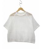 ルカ レディラックルカ LUCA LADY LUCK LUCA メッシュ トップス カットソー F WHITE(ホワイト) 春夏