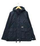 ステューシー STUSSY DELUXE デラックス コットン ジップアップ フーデッド マウンテンパーカー S NAVY ネイビー