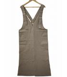 ルカ レディラックルカ LUCA LADY LUCK LUCA デニム オーバーワンピース / デニム サロペットワンピース F GRAYISHBEIGE(グレイッシュベージュ)