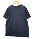 マッキントッシュ ロンドン MACKINTOSH LONDON ロゴ刺繡 コットン 半袖 ポケット Tシャツ カットソー LL NAVY(ネイビー) 春夏