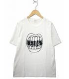 セリーヌ CELINE POP UP STORE限定 クルーネック マウスロゴ プリント 半袖 Tシャツ S WHITE(ホワイト)