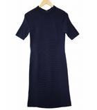 ダーマコレクション dama collection ウール ニット タイト ワンピース M NAVY(ネイビー) 春夏