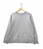 ユニクロ UNIQLO Vガゼット ラウンドネック スウェット トレーナー グレー L