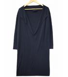 グリーンレーベルリラクシング ユナイテッドアローズ green label relaxing ウール混 長袖 ニット ロング カーディガン F NAVY(ネイビー)