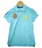 ラルフローレン RALPH LAUREN ビッグポニー刺繍 半袖 プルオーバー ポロシャツ XS LIGHTBLUE(ライトブルー) 春夏