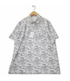 カステルバジャック CASTELBAJAC ドットメッシュ 半袖 プリント ポロシャツ 50 GRAY グレー 7235174113