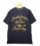ブルックスブラザーズ BROOKS BROTHERS Surf Club Champiomships プリント Tシャツ S NAVY(ネイビー) 春夏