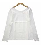 バナーバレット Banner Barrett コットン ロンTシャツ カットソー インナーTシャツ 38 ホワイト