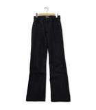 オーラリー AURALEE HARD TWIST DENIM 5P PANTS  ハードツイスト デニム 5Pパンツ ジーンズ 25 BLACK ブラック A9AP03DM