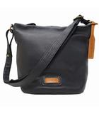 ダコタ Dakota キャパ レザー ショルダーバッグ BLACK(ブラック)