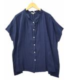 スタディオクリップ Studio Clip CL ガーゼ フリル BL L NAVY(ネイビー) 春夏