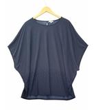 エンスウィート レナウン ensuite ドルマンスリーブ ドット シャツ ブラウス NAVY(ネイビー) 春夏