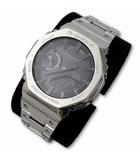 ジーショック G-SHOCK GM-B2100SD-1AJF FULL METAL 2100 Series フルメタル タフソーラー デジタル ウォッチ 時計 SILVER(シルバー)