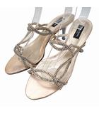 ラインストーン ストラップパンプス L(24cm～24.5cm) PINK(ピンク) 春夏