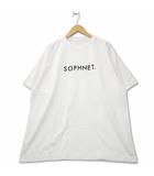 ソフネット SOPHNET. White oversized logo T-shirt ホワイト オーバーサイズ ロゴ Tシャツ XL WHITE ホワイト SOPH-242068