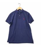 ポロ ラルフローレン POLO RALPH LAUREN スモールポニー ロゴ刺繍 半袖 ポロシャツ S NAVY ネイビー