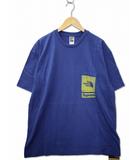 シュプリーム SUPREME Supreme×THE NORTH FACE シュプリーム×ザ ノースフェイス NT02309I PRINTED S/S POCKET TEE クルーネック ロゴ プリント 半袖 ポケット Tシャツ L ミッドラインブルー(MB)