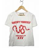 グッチ GUCCI 492347-X3L62 Guccify Yourself プリント 半袖 Tシャツ XS WHITE(ホワイト)
