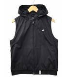 アディダス adidas adidas GOLF 2way ダブルジップ 中綿 ベスト ゴルフウェア M BLACK(ブラック) 秋冬