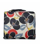 ケイトスペード KATE SPADE キャメロン ブリージー フローラル スモール Lジップ バイフォールド ウォレット 二つ折り財布 マルチカラー WLRU5410