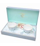  Noritake ノリタケ レース ウッドゴールド カップ&ソーサー ペア セット BLUE(ブルー)