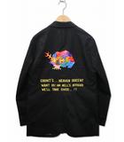 ワコマリア WACKO MARIA WACKO MARIA×WOLF'S HEAD ワコマリア×ウルフズヘッド 2026SS UNCONSTRUCTED JACKET アンコンストラクテッド ジャケット L BLACK(ブラック)
