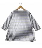 オーチバル ORCIVAL オーシバル ボートネック ボーダー Tシャツ 1 ホワイト × ネイビー